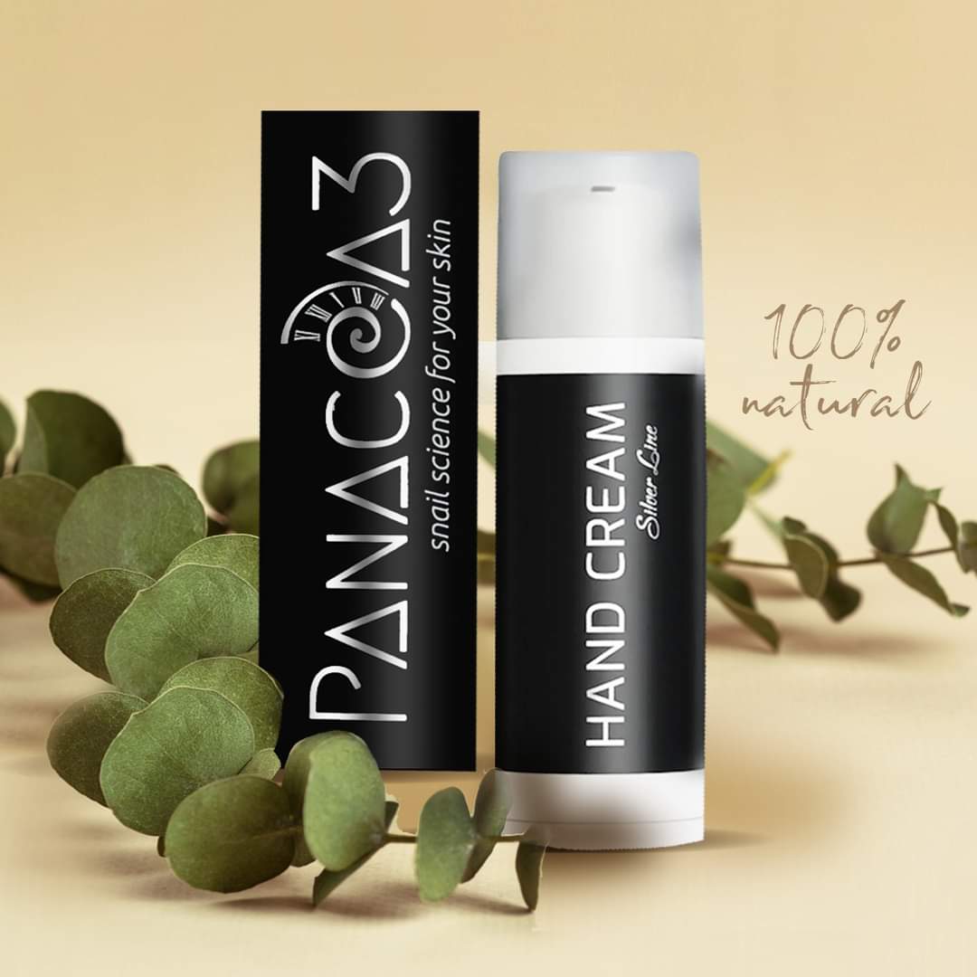 Panacea3 Natural Hand Cream with Snail Mucin – Silver Line