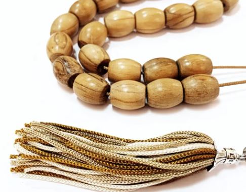 Olive Wood Aromatic Komboloi - GR 6