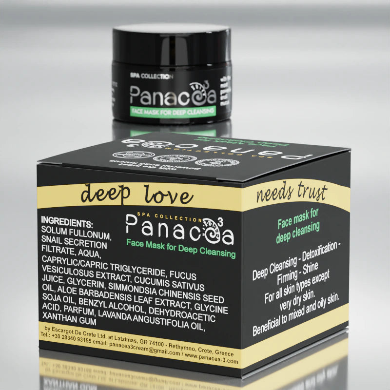 Panacea3 Deep Cleansing Snail Mucin Face Mask – Spa Collection