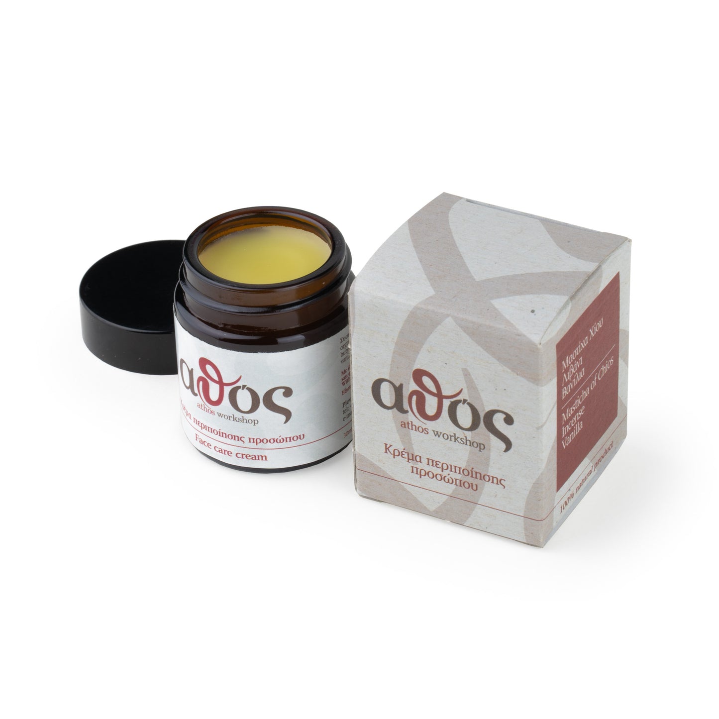 Mastiha of Chios Face Care Cream with Incense & Vanilla