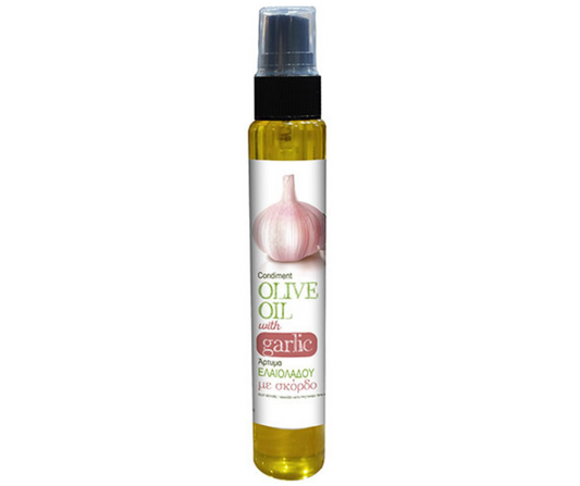 Cretan Mill Garlic Infused Extra Virgin Olive Oil - Finishing Spray - 60ml