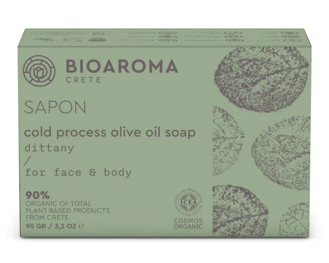 SAPON Dittany Organic Cold Process Olive oil Soap